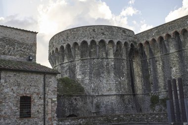 Sarzana içinde güçlü Pisani Fortezza Firmafede