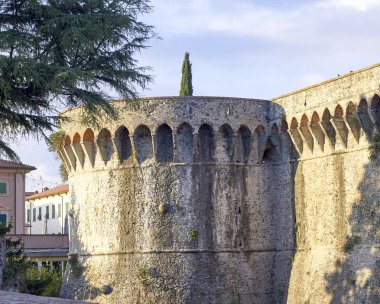 Sarzana içinde güçlü Pisani Fortezza Firmafede