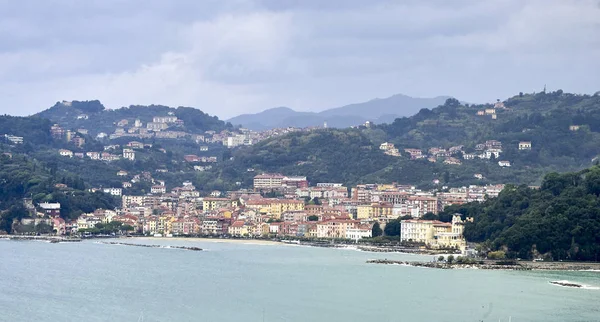 Aerial View San Terenzo Italy — Stock Photo, Image