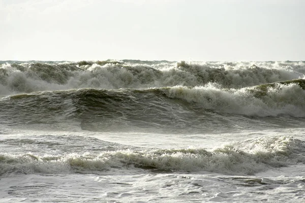 Grosse tempête à Levanto — Photo