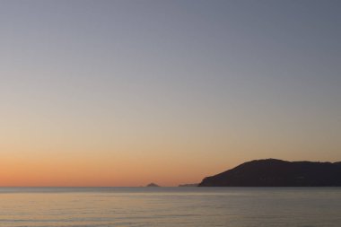 İtalya 'da gün batımının ayrıntıları