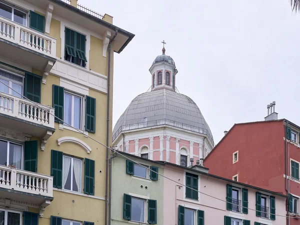 Vista de genova pegli — Foto de Stock