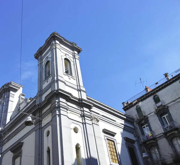Hysterische Neapel-Architektur — Stockfoto