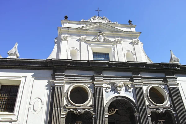 Certosa san martino Napoli'de cephe — Stok fotoğraf