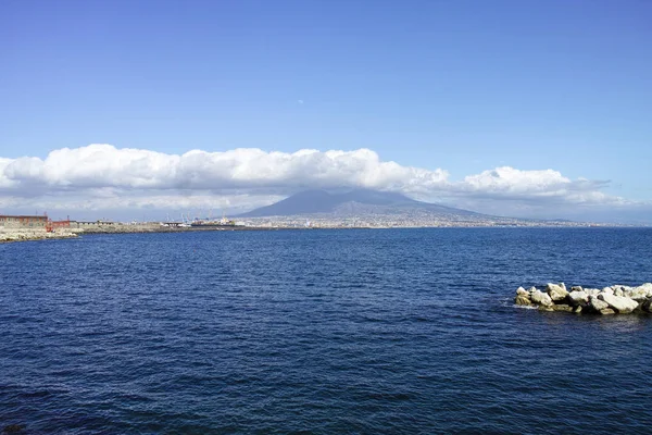 Sehr schöner Blick auf den Golf von Neapel — Stockfoto