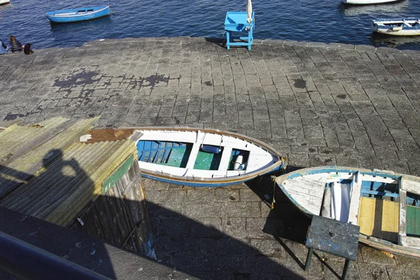 Zeer mooi uitzicht op dezelfde vissersboot — Stockfoto