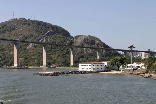 The main bridge in Vitoria in Espirito Santo — Stock Photo, Image