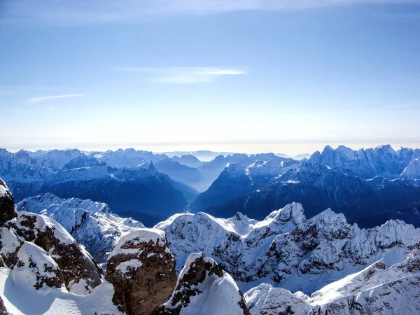 Alleghe un posto molto bello — Foto Stock