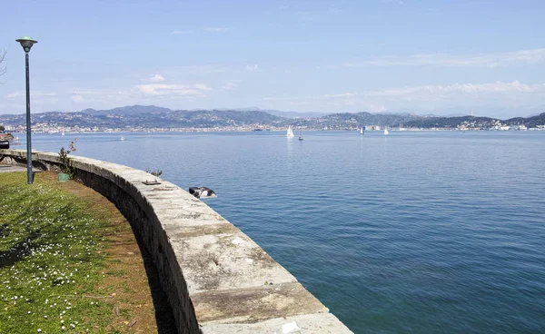 Varignano の軍事基地からラ speiza 湾の眺めがいい — ストック写真