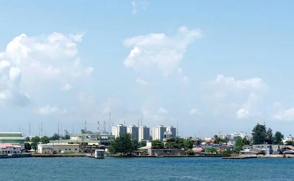 Ciudad de lagos Imágenes de stock libres de derechos