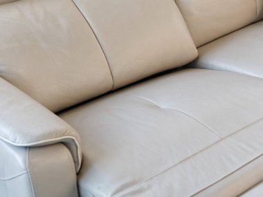 Market kahverengi kanepe ve ayrıntı