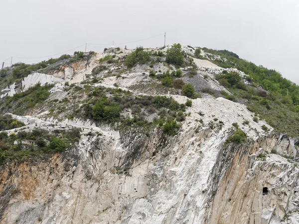 Marble quarry  in marina di carrara — Stock Photo, Image