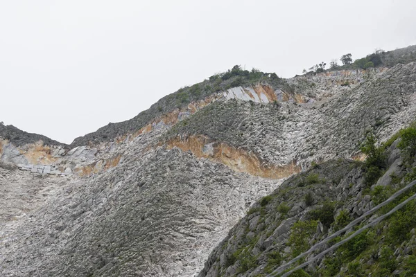 很不错的大理石采石场 — 图库照片
