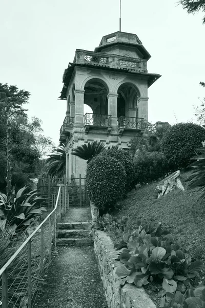 Détail de villa rocca jardin — Photo