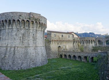 Sarzana içinde güçlü Pisani Fortezza Firmafede 