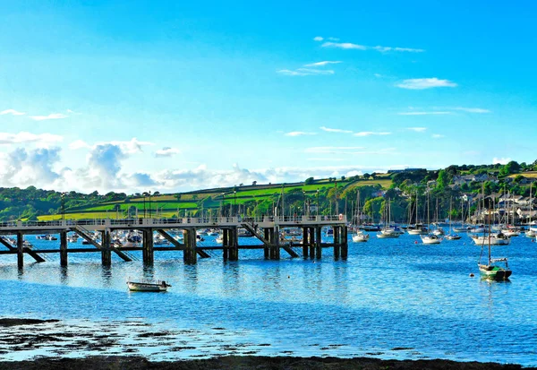 Falmouth en mycket trevlig plats i Cornwall — Stockfoto