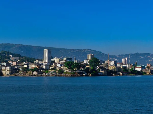 O porto de Freetown — Fotografia de Stock