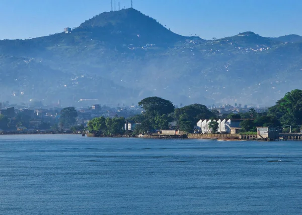 The harbour of freetown — Stock Photo, Image