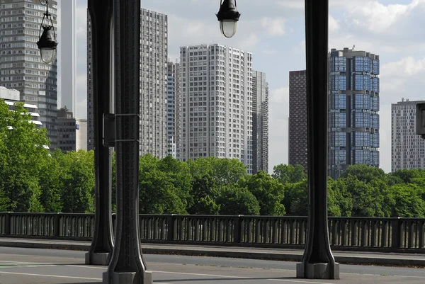 Krásné panorama v Paříži — Stock fotografie