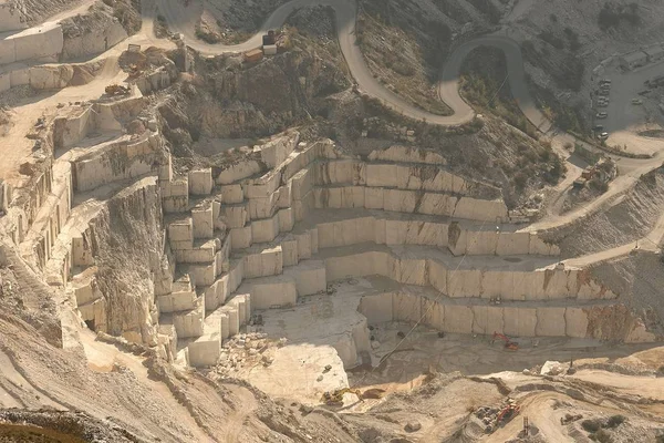 大理石采石场卡拉拉 — 图库照片