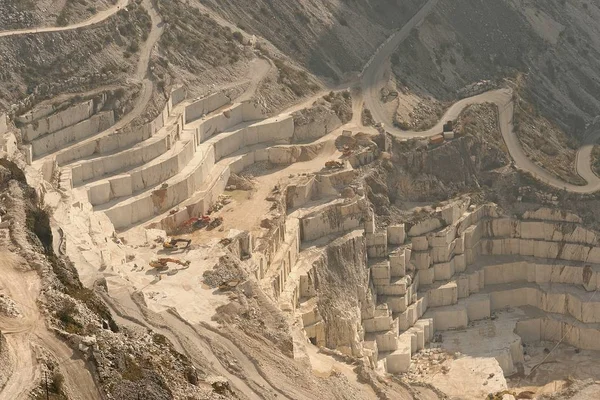 大理石采石场卡拉拉 — 图库照片