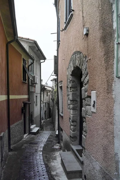 Detalhe de arcola s vila medieval perto de la spezia — Fotografia de Stock