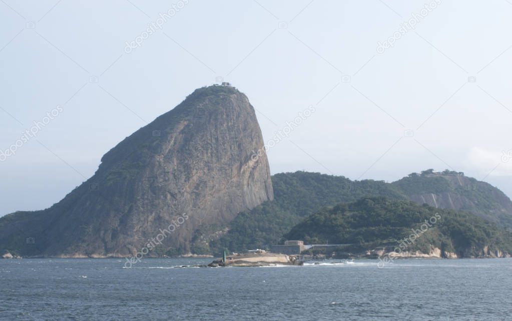 The Sugarloaf Mountain in Rio de Janeiro, Brazil