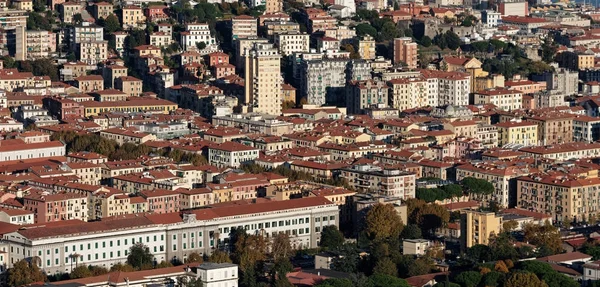 Légi Kilátás Spezia Egy Gyönyörű Város Olaszországban — Stock Fotó