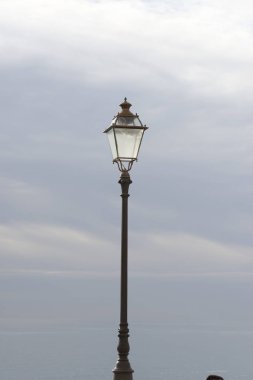 eski sokak lambası İtalya detay