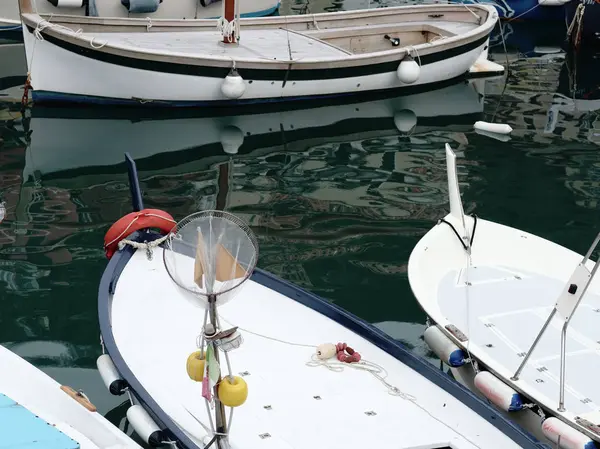Porto Turistico Camogli Destinazione Viaggio Liguria — Foto Stock