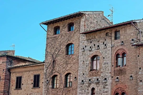 Sehr Schönes Dorf Namens San Gimignano Der Toskana — Stockfoto