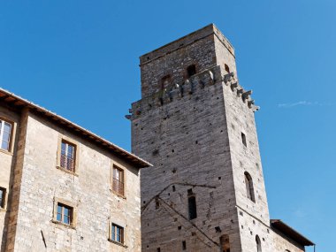 San gimignano, Toskana bölgesindeki adında çok güzel villagge