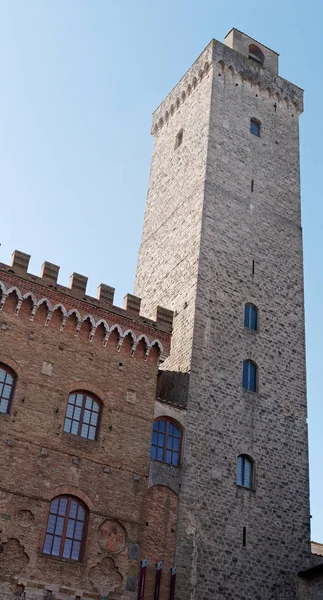 Muito Agradável Villagge Chamado San Gimignano Toscana — Fotografia de Stock