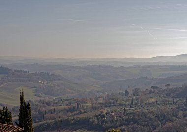 Toskana çayır çok güzel görünüm