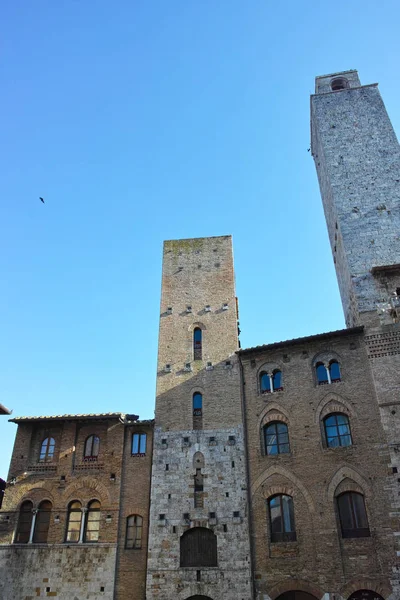 Zeer mooie villagge met de naam san gimignano — Stockfoto