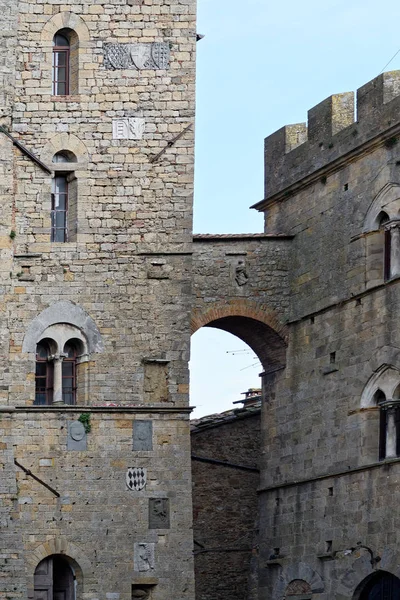 Vista molto bella di volterra — Foto Stock