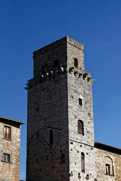 Mycket trevlig villagge som heter san gimignano — Stockfoto