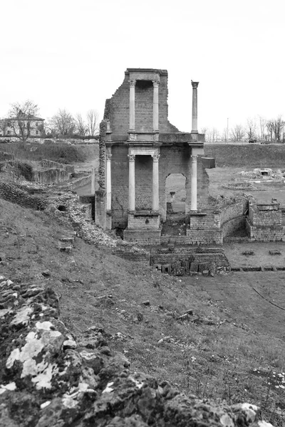 Mycket fin utsikt över volterra — Stockfoto