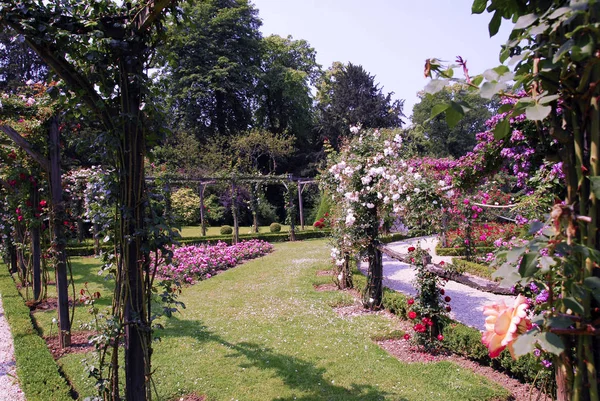 파리에서 아름 다운 정원 — 스톡 사진