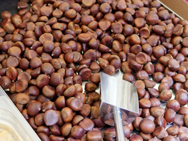 Castanha no mercado — Fotografia de Stock