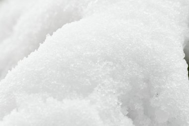 Buz ve kar makro çekim