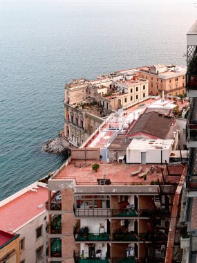 posillipo Napoli'de çok güzel görünüm