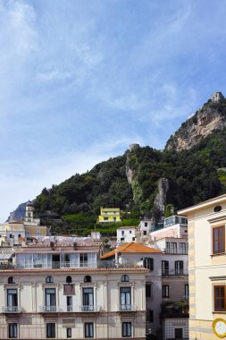 Amalfi Salerno, İtalya yakınlarında çok güzel bir köy.