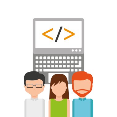 Yazılım programlama kavramı simgesi