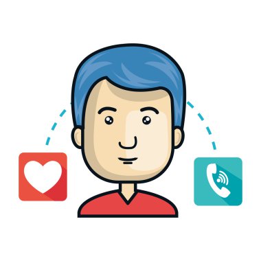 adam avatar ve sosyal medya tasarım