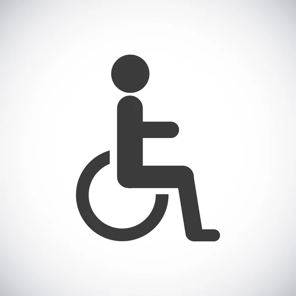 Ampel für Behinderte — Stockvektor