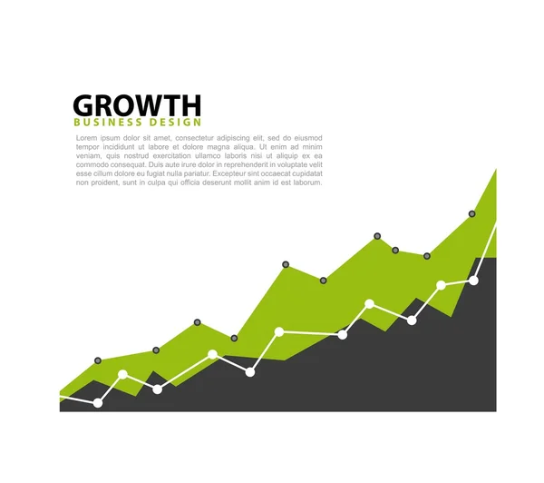 Tillväxt fonder ekonomi koncept — Stock vektor