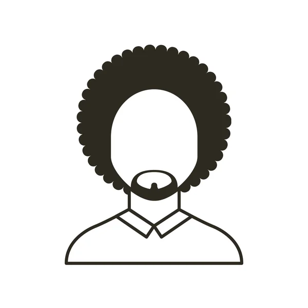 Ikona uživatele avatara osoby — Stockový vektor