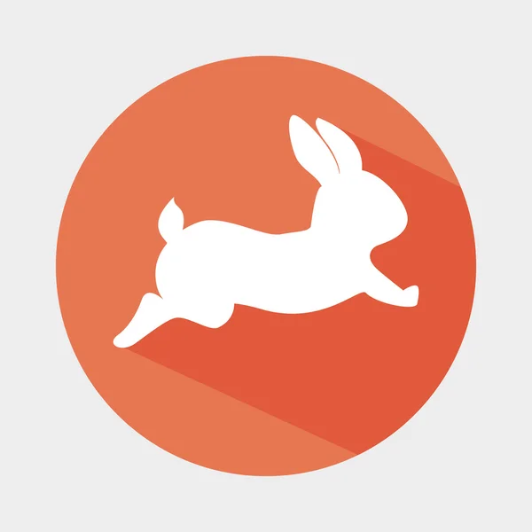 Projekt ładny królik — Wektor stockowy