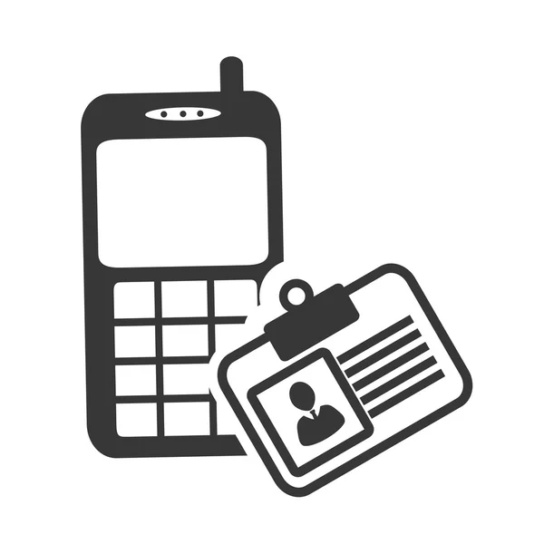 Mobile phone icon — Stock Vector
